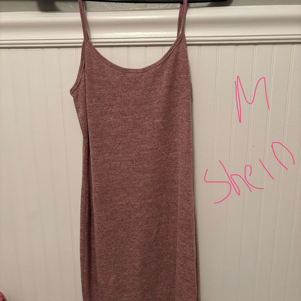 SHEIN Mauve Mini Dress